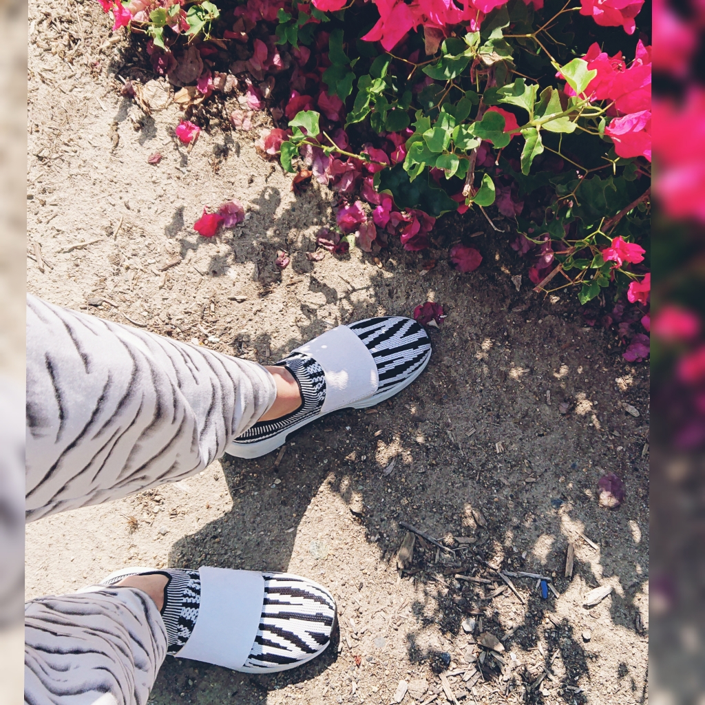 Mark Nason By Skechers Abbe Zebra Flyknit Sneakers